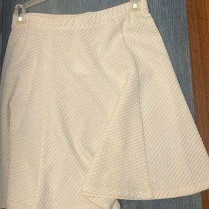 White skirt